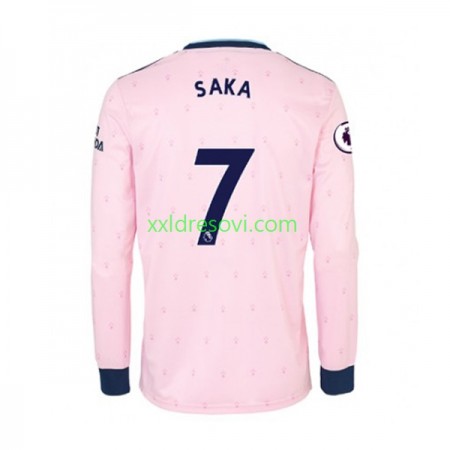 Arsenal Bukayo Saka 7 Treći Nogometni Dres 2022-2023 Dugim Rukavima